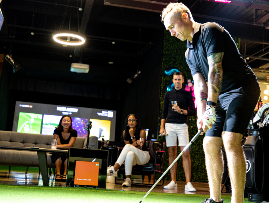 Photo inspiration: Visual Reference: Thank You Rentals Five Iron Golf An Indoor Urban Golf